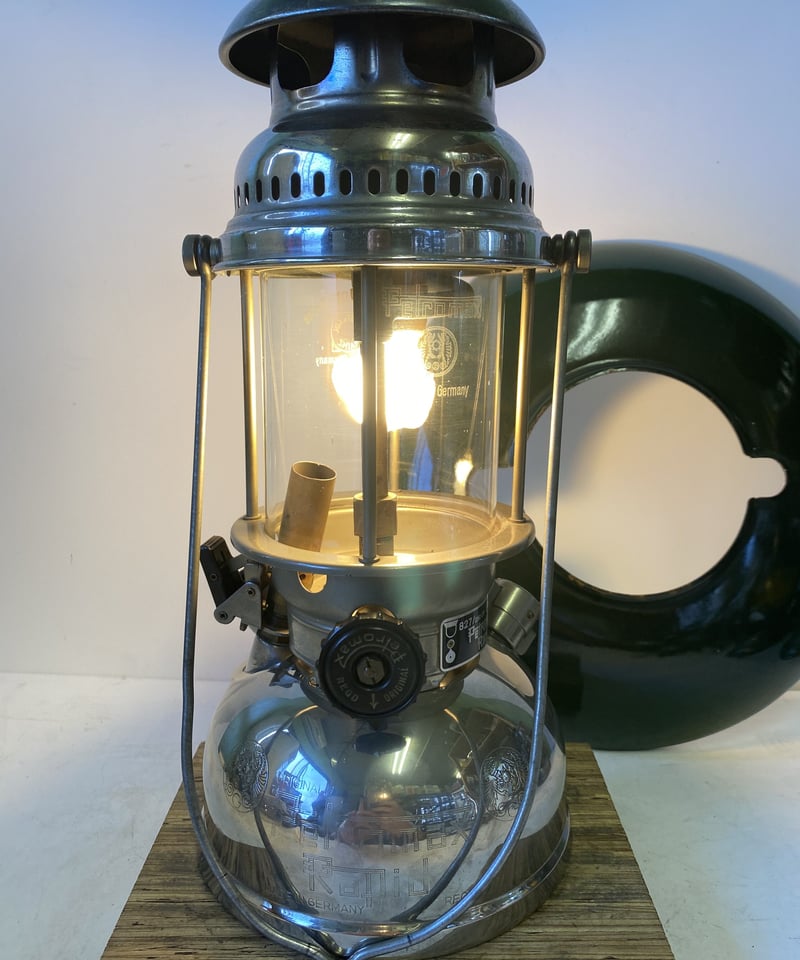 PETROMAX 250CP オールニッケル グリーンカラーリフレクター付き