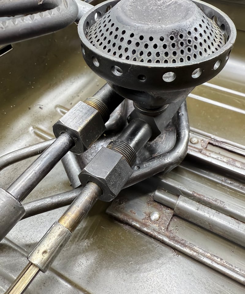 005『ドイツ軍用‼️ミリタリーストーブ❗️』ENDERS Benzin-Gaskocher