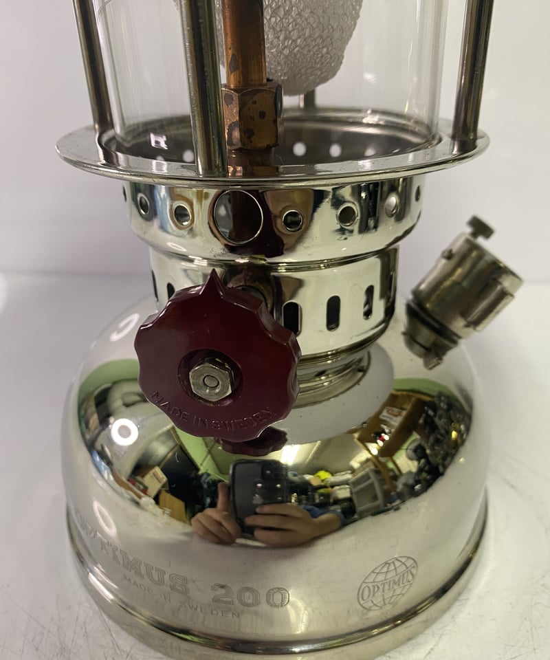 極美‼️OPTIMUS 200 P ニッケル リフレクター付き