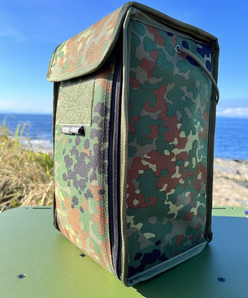 TOMOSオリジナルランタンケース ドイツ軍用迷彩柄 TOMOSオリジナルランタンケース ドイツ軍用迷彩柄