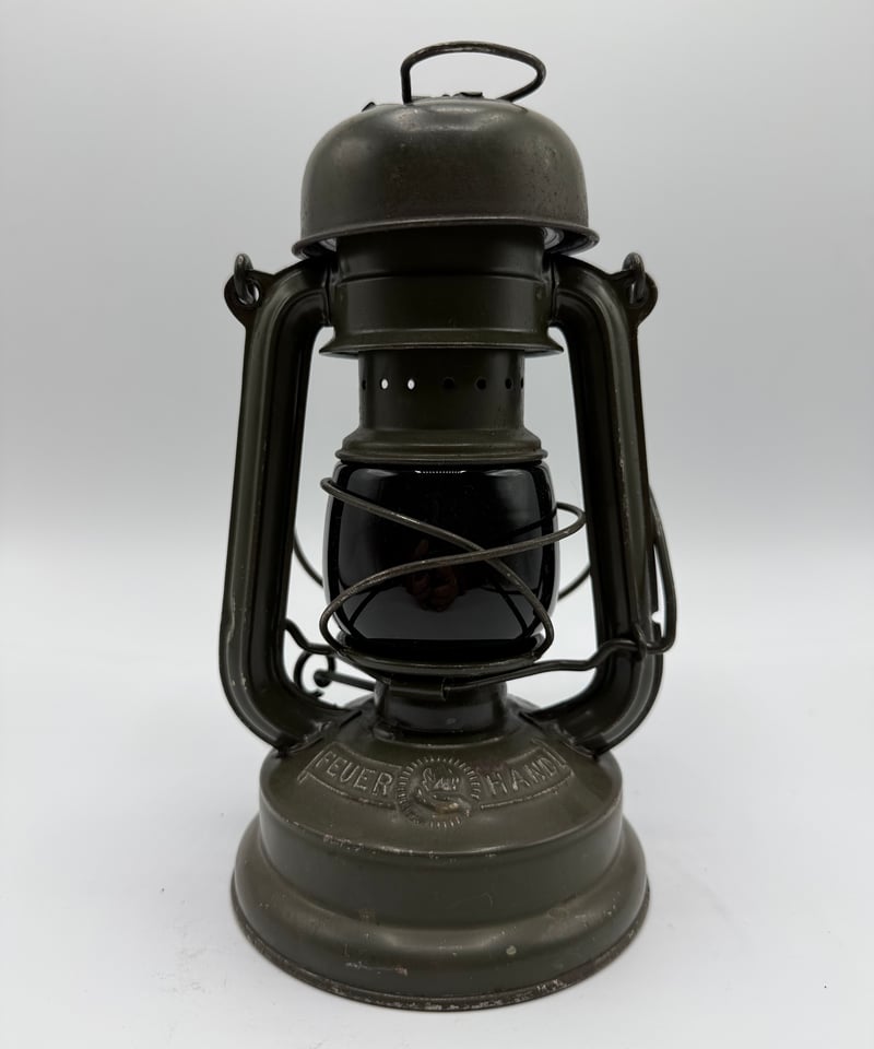 001 極美‼️FEUERHAND No.176e WW2 DARK RED GLAS‼️