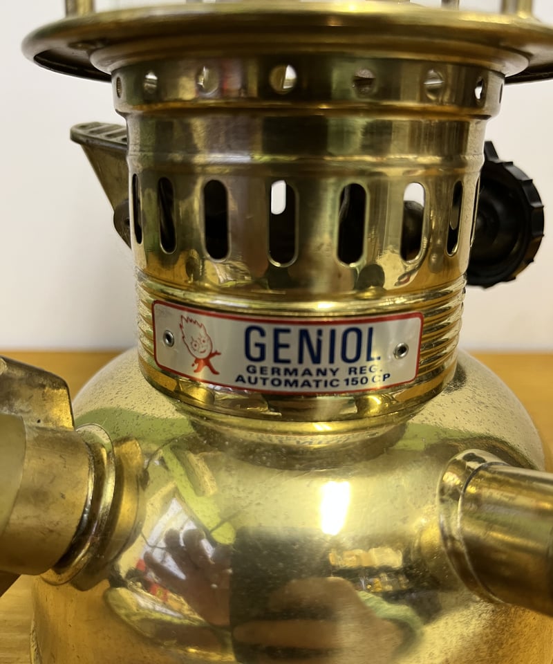 GENIOL 150CP 『フレームボーイプレート』ブラス リフレクター GENIOL 150CP 『フレームボーイプレート』ブラス リフレクター