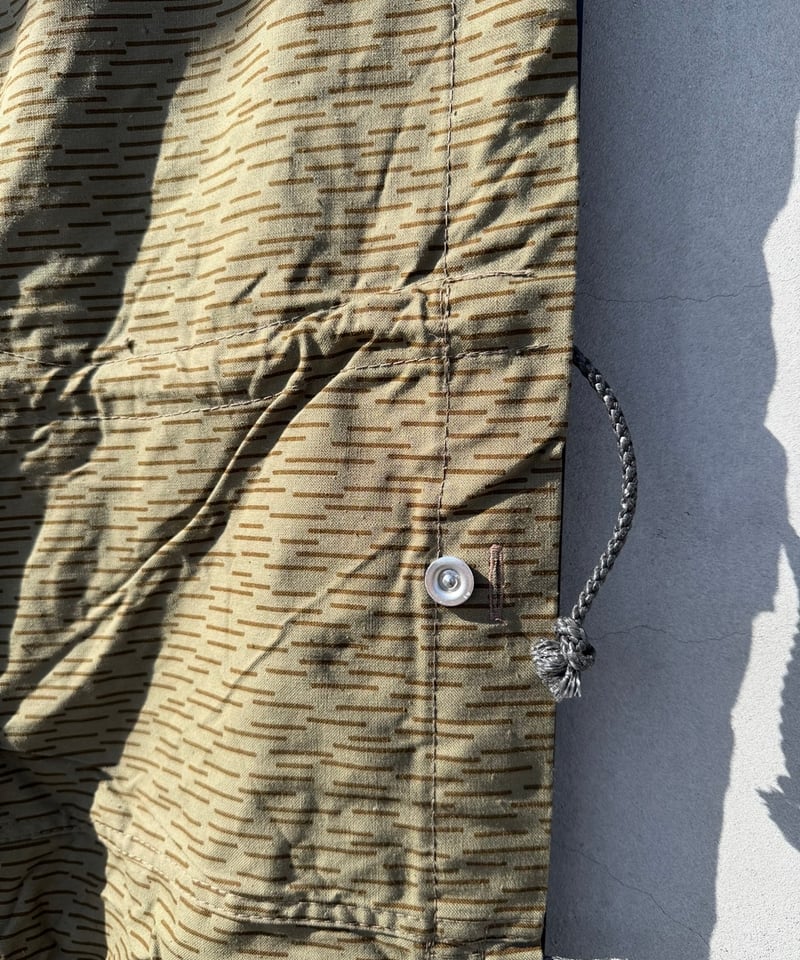 軍幕』貴重❗️東ドイツ軍幕 レインドロップカモ 1枚バラ売り