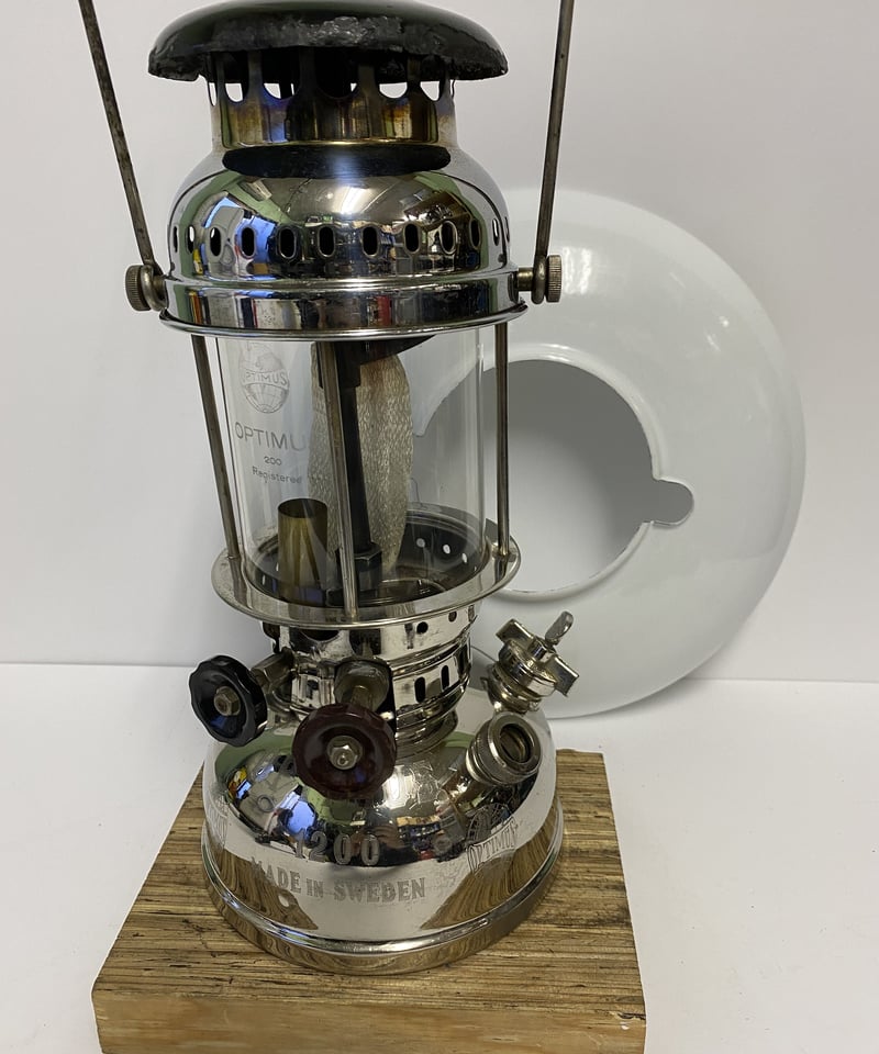 Optimus 1200 ランタン　ジャンク Optimus 1200 Sweden 軍用BOX付 【未使用品】/ オプティマス