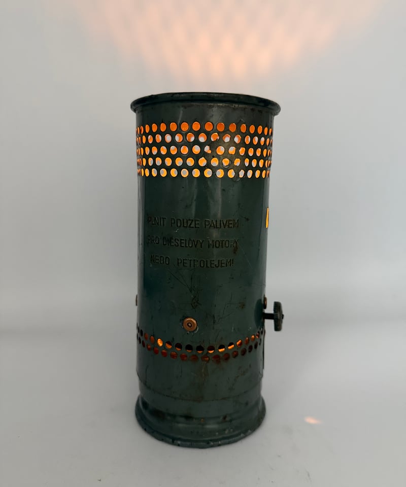 001『チェコ軍用‼️ミリタリーストーブ❗️』MARS HEATER グレー