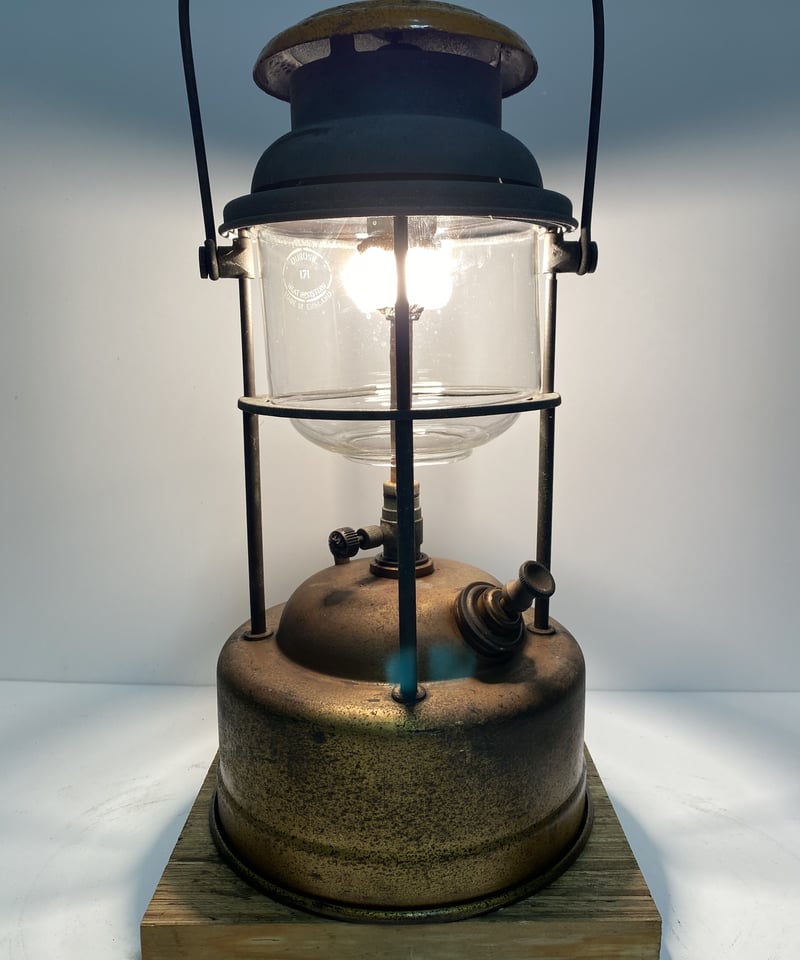 TILLYランタン　ティリーランタン　ポーク ヴィンテージランタン‼️TILLEY 『Pork Pie』初期型ポリッシュブラス