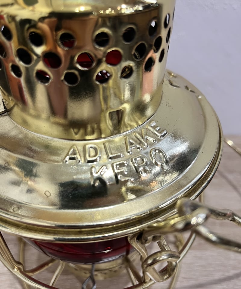 New Old Stock‼️』レイルロードランタン ADLAKE KERO ゴールド | New Old Stock‼️』レイルロードランタン ADLAKE KERO ゴールド |