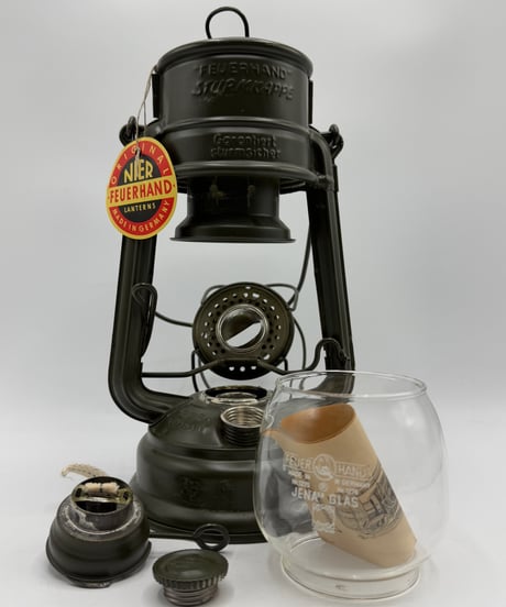 #002 FEUERHAND No.276　ストームカッペ　ホヤグローブ3カラー　オリジナルケース付き❗️