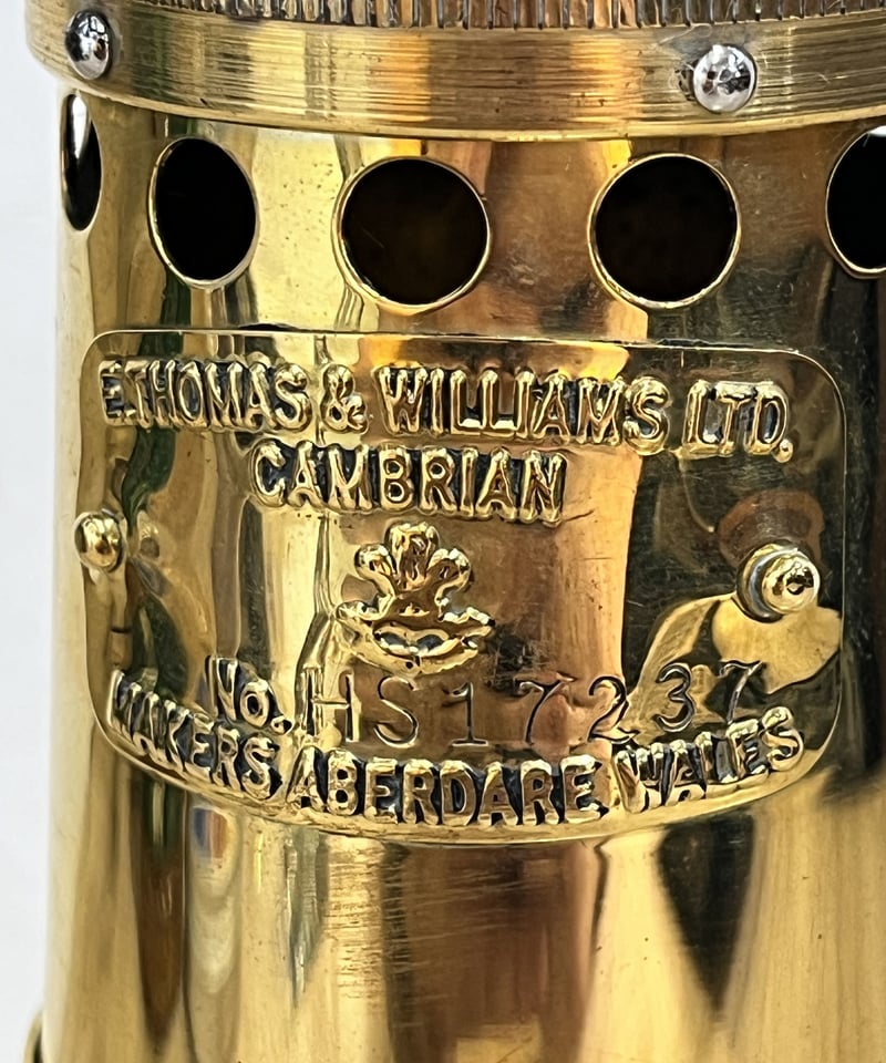 001 E. Thomas & Williams カンブリアンランタンミニ ブラス 001 E. Thomas & Williams カンブリアンランタンミニ ブラス