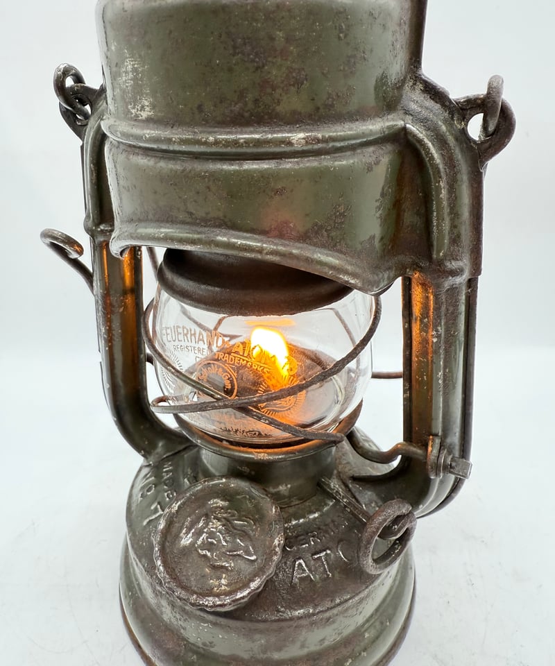 011 FEUERHAND 75 ATOM STK オリーブ クリア | ヴィンテージランタ