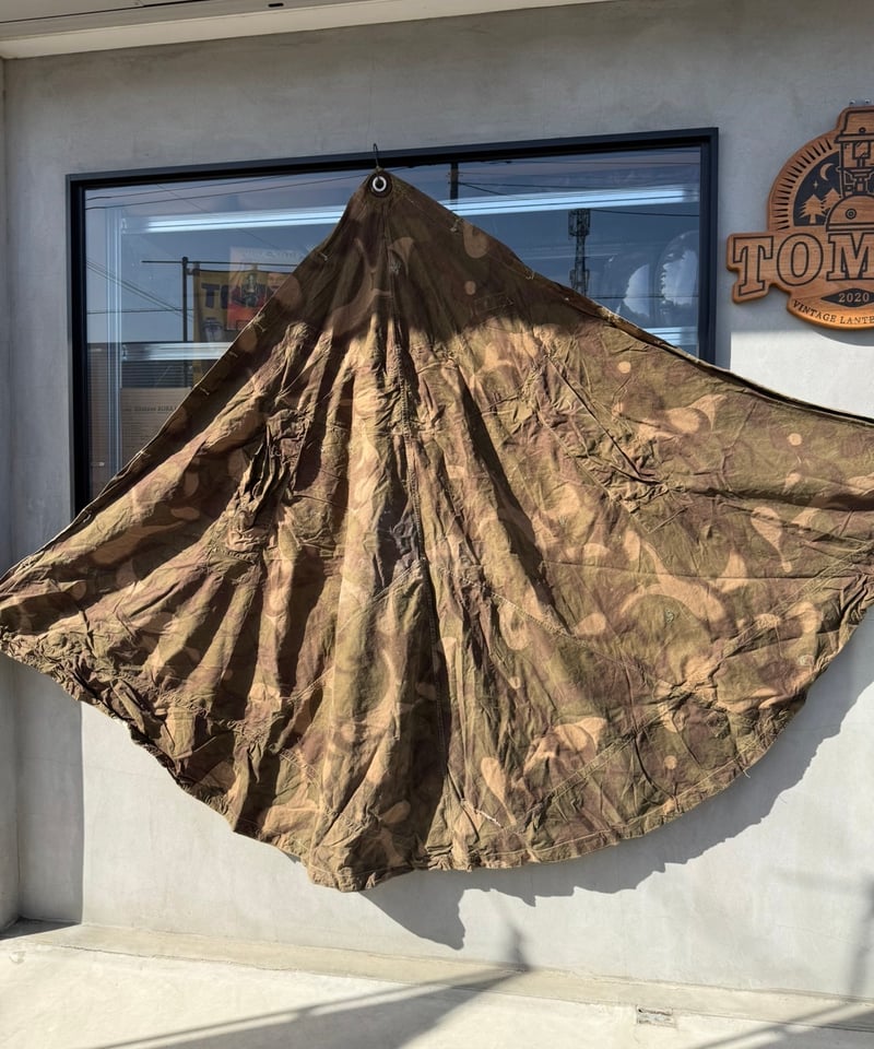 ❗️最終値下❗️ハンガリー軍幕 極美品 デッドストック ハリケーンカモ 2枚 002 軍幕❗️アウトレット ハンガリー軍用テント ハリケーン迷彩 1枚