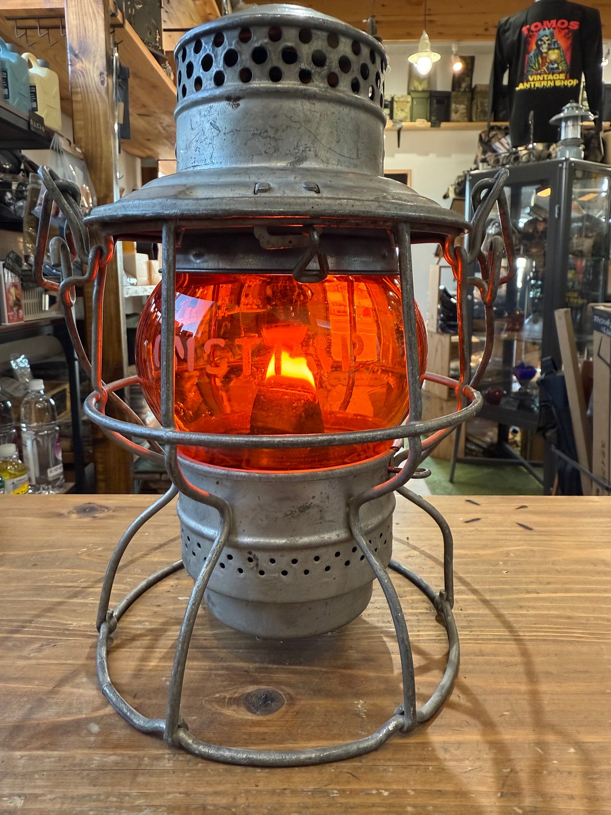 THE ADAMS & WESTLAKE CO アドレイク レイルロードランタン 393【1920