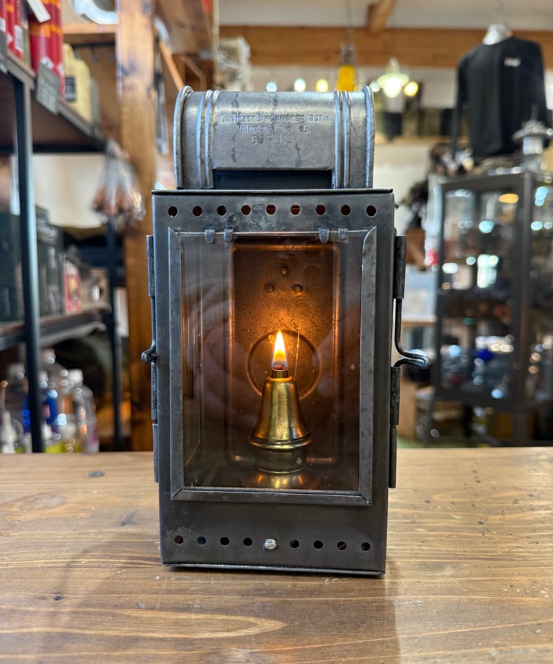 Signal Hand Lantern GORLTZ ドイツ軍ハーケンクロイツマークあり❗️