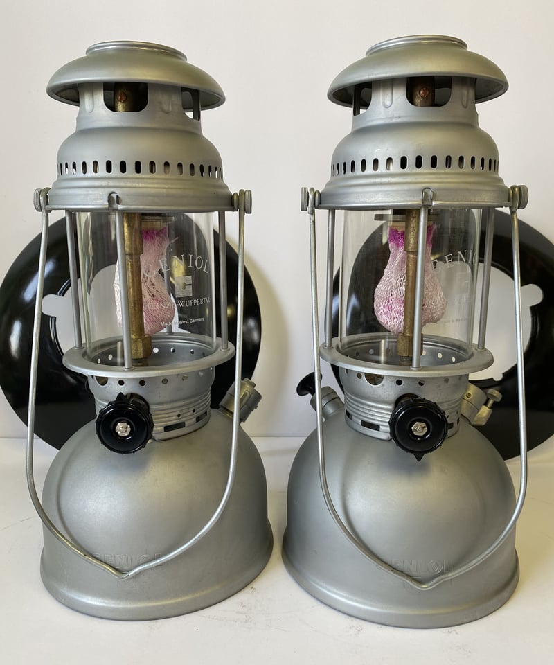 ランタン　GENIOL HK250 250CP アーミー　リフレクター ヴィンテージランタン‼️GENIOL 250CP スイス軍用ミリタリーモデル