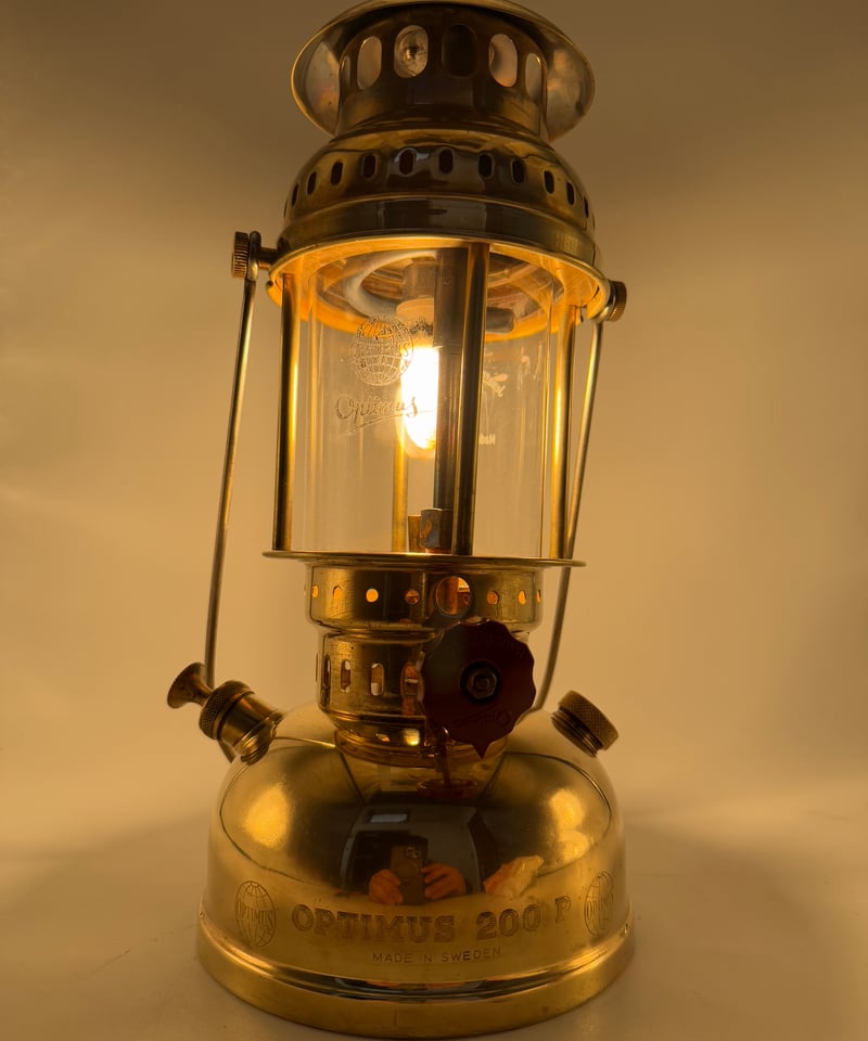 ミリタリーランタン 002 ミリタリーランタン‼️スウェーデン軍用OPTIMUS 200 P