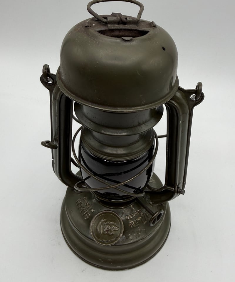 001 極美‼️FEUERHAND No.176e WW2 DARK RED GLAS‼️