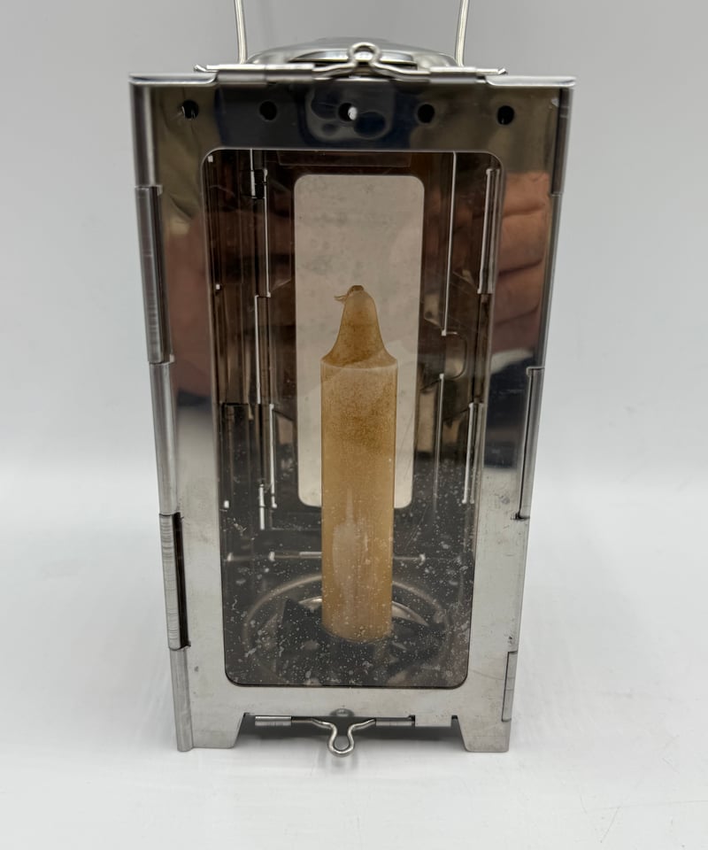 ★極上デッドストック★ スイス軍 フォールディング キャンドルランタン スイス軍 フォールディング キャンドルランタン ｜ D+E MARKET Online