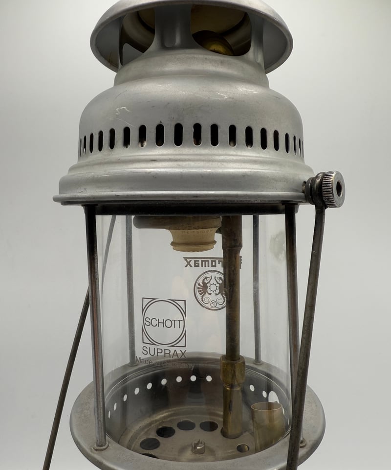 GENIOL HK500 軍用ランタン アーミー艶消しシルバー | ヴィンテージ