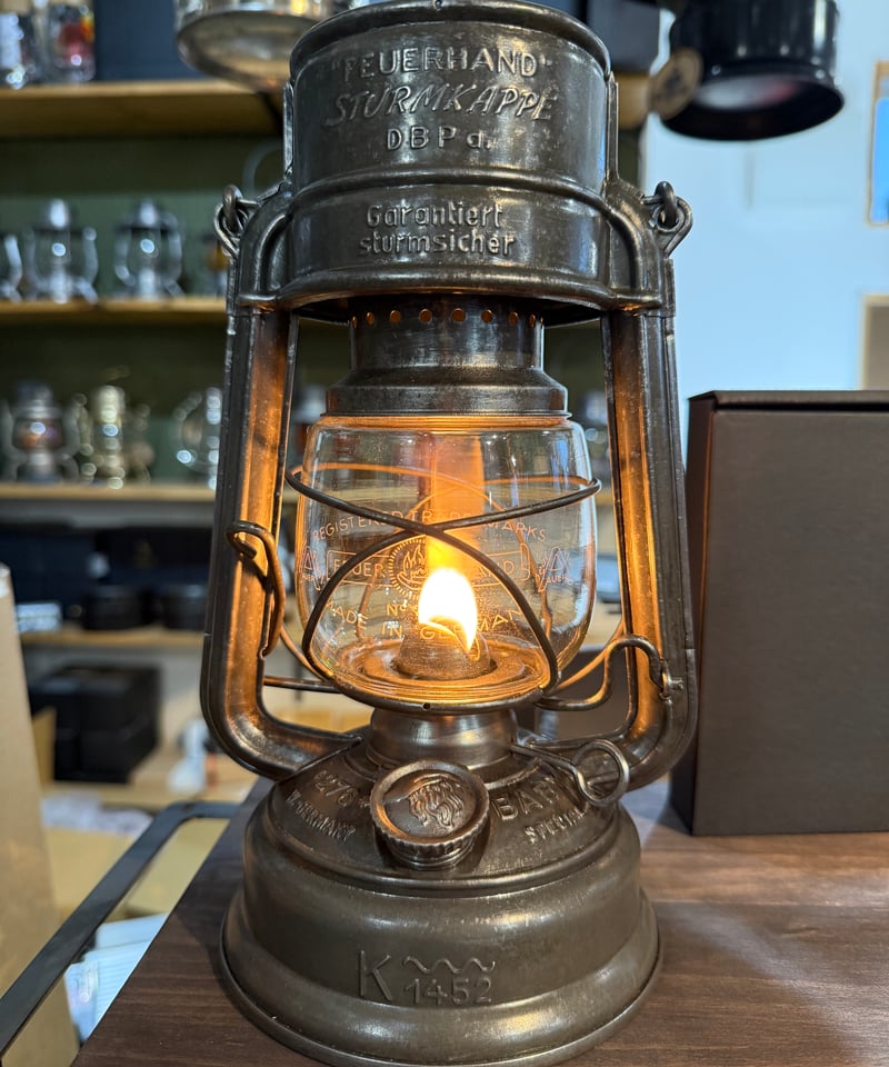 フュアハンド　276 ストームカッペDBPa カールスルーエ波線 020 レアアイテム❗️FEUERHAND No.276STK DBPa カールスルーエ