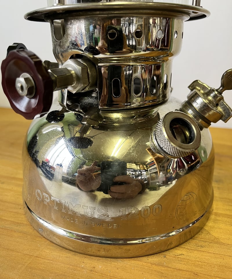 OPTIMUS 1200 ニッケル ダブルホイール リフレクター付き