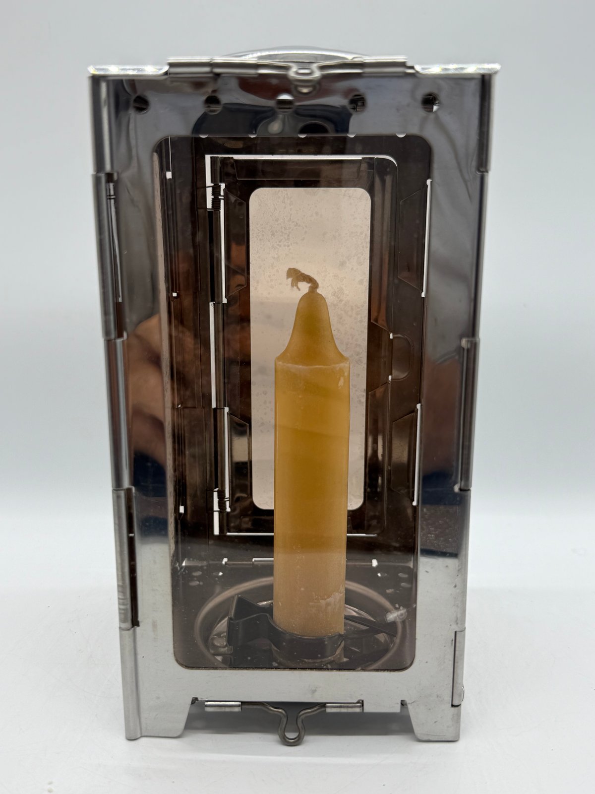 □ヴィンテージ□スイス軍フォールディングキャンドル ランタン