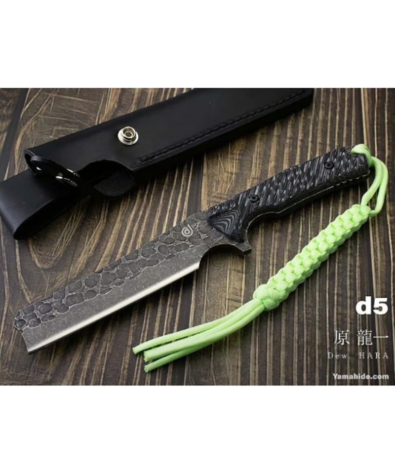 DEW ブランド d5 kokko ミニ キャンプ 鉈 440C ブラック x