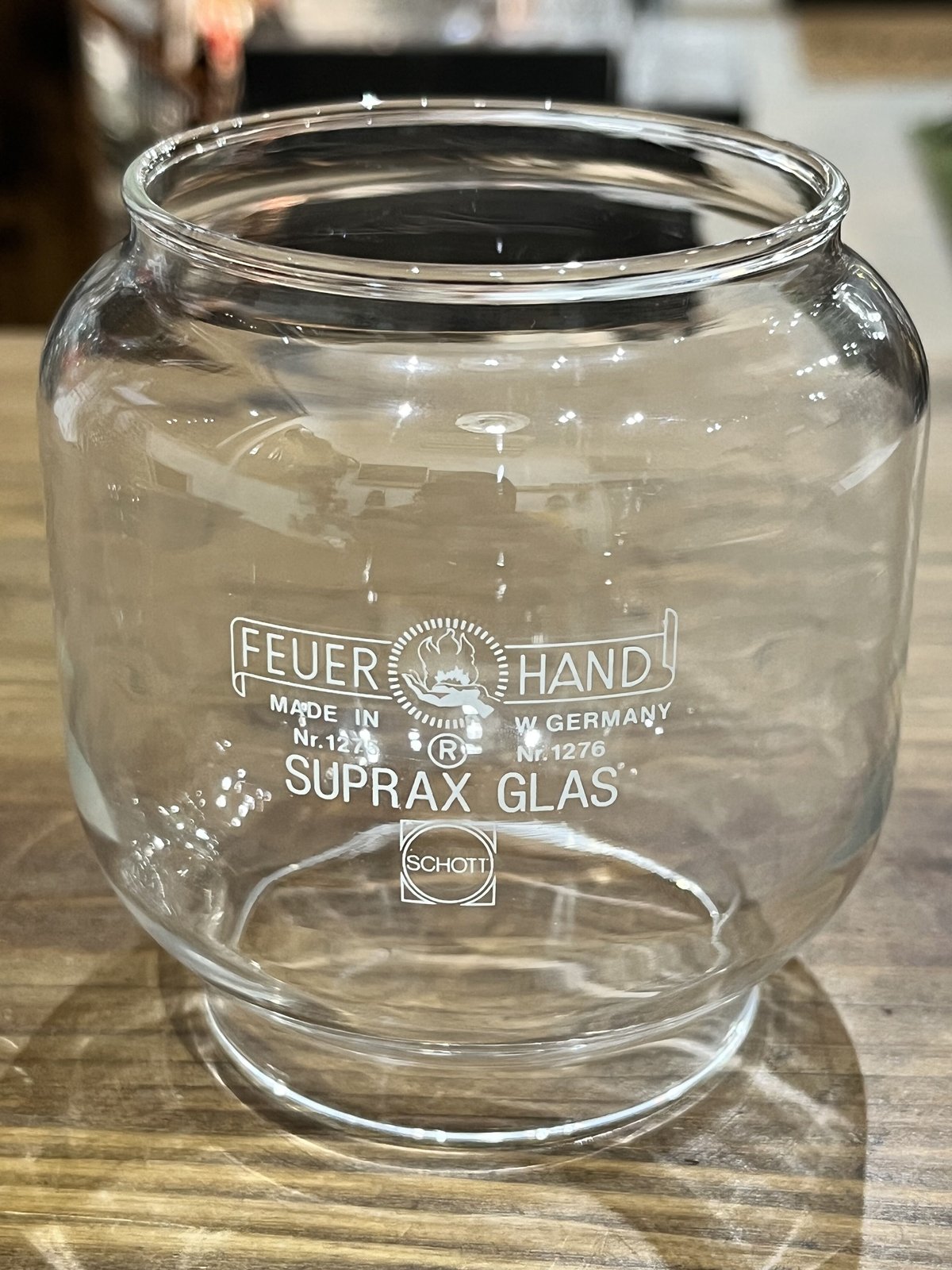 FEUERHAND 276用 ホヤ イエローガラス JENA GLAS FEUERHAND 276 StK ヴィンテージ JENA グラス | Oldman's lantern