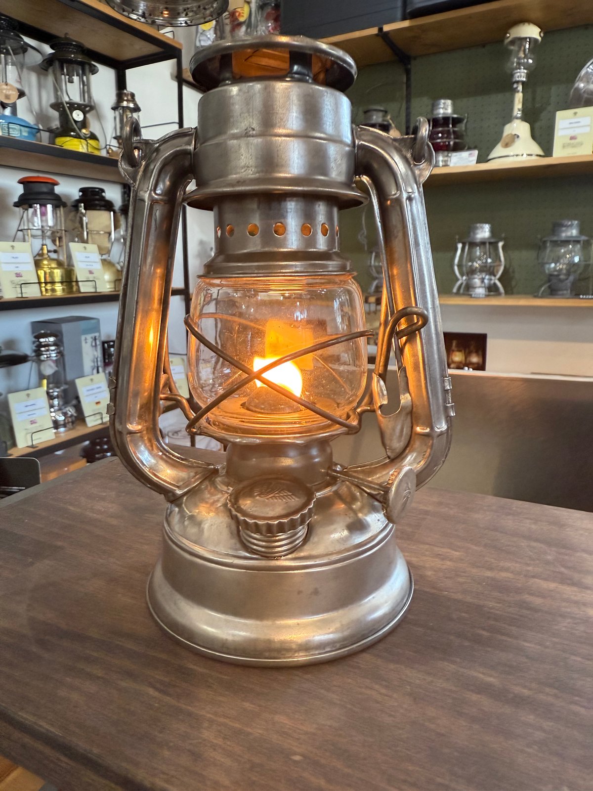 004『日本製』WINGED WHEEL No.350 別所ランプ | ヴィンテージランタン