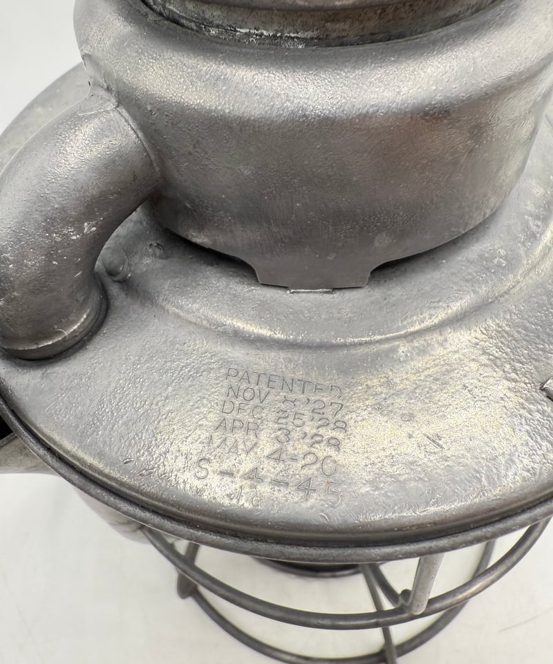 011 レイルロードランタン 1945年4月製造 DIETZ VESTA クリア