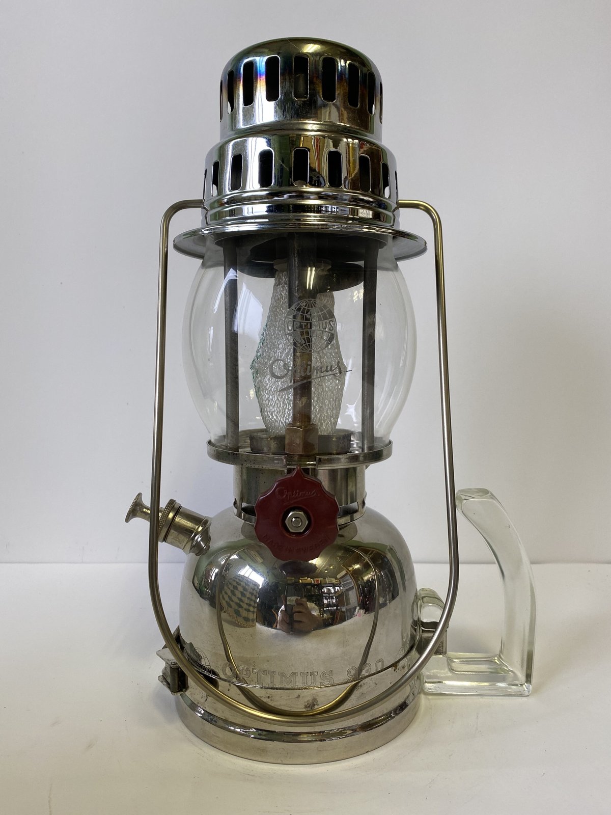 【希少なブラス仕様】オプティマス 930 300CP OPTIMUS ランタン OPTIMUS 930 300cp ブラス 手持ちハンドル付き