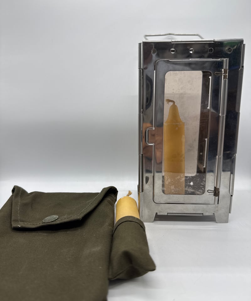 001 スイス軍用フォールディングキャンドルランタン 001 スイス軍用フォールディングキャンドルランタン