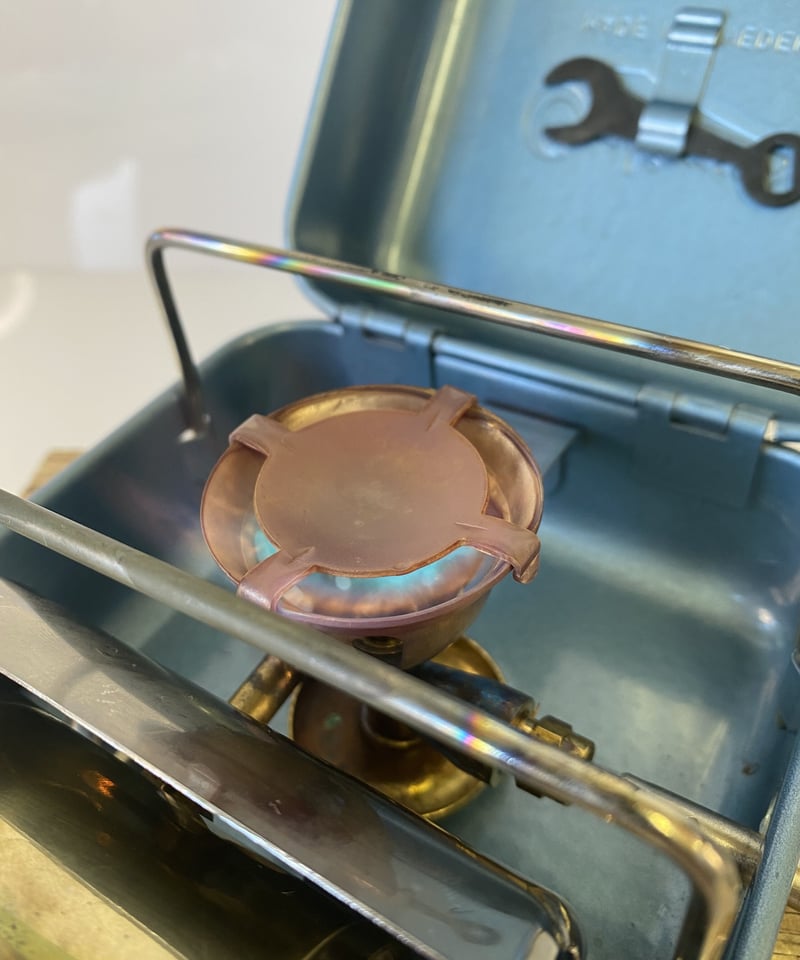 ☆極めてレアな2代目☆ Optimus No.8 Reg 801106 ストーブ ☆極めて