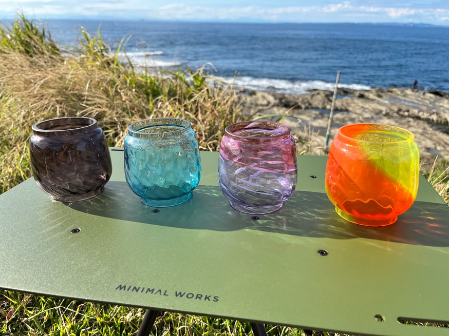 TOMOSオリジナルハリケーンランタン用ホヤガラス9日（土）より発売し