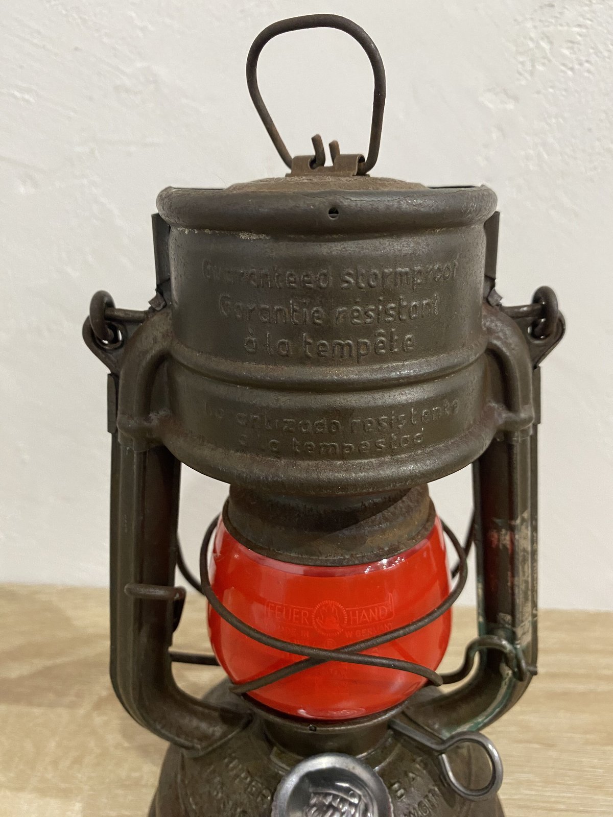 Feuerhand 275 Lantern 錫メッキ 西ドイツ製 ランタン - ライト・ランタン