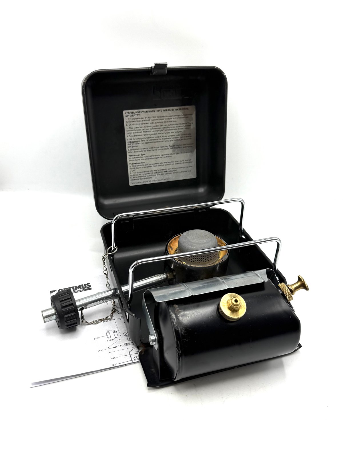 003 レアアイテム‼️ OPTIMUS No.111C HIKER サイレントバーナー