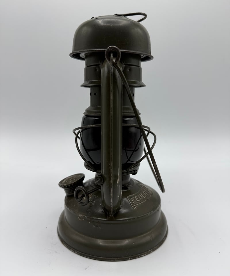 001 極美‼️FEUERHAND No.176e WW2 DARK RED GLAS‼️