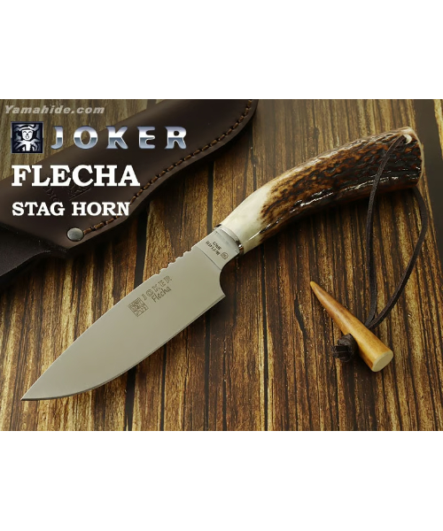 ジョーカーナイフ フレーチャ CC107 スタッグ シースナイフ アウトドア