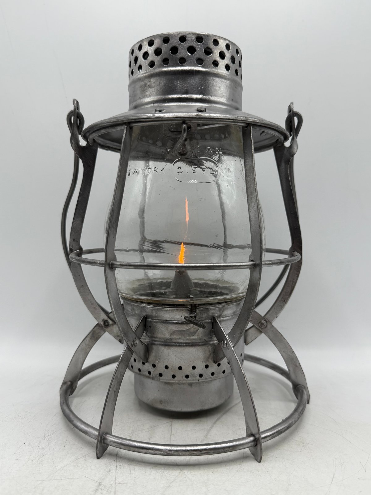 001レイルロードランタン DIETZ No.39 STEEL CLAD クリア