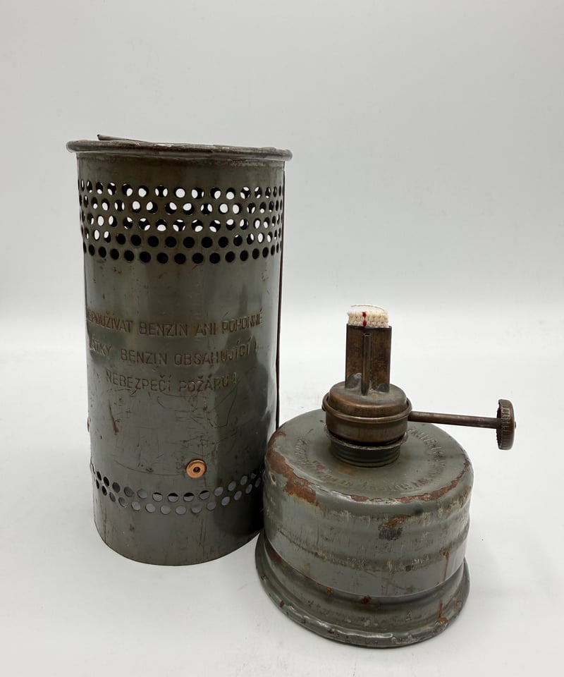 001『チェコ軍用‼️ミリタリーストーブ❗️』MARS HEATER グレー