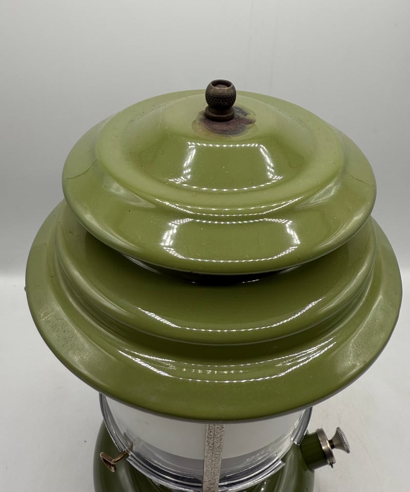 Sears ツーマントルランタン 72325-1 グリーン　アボガド Coleman ランタン モデル】 シアーズランタンの話 その17