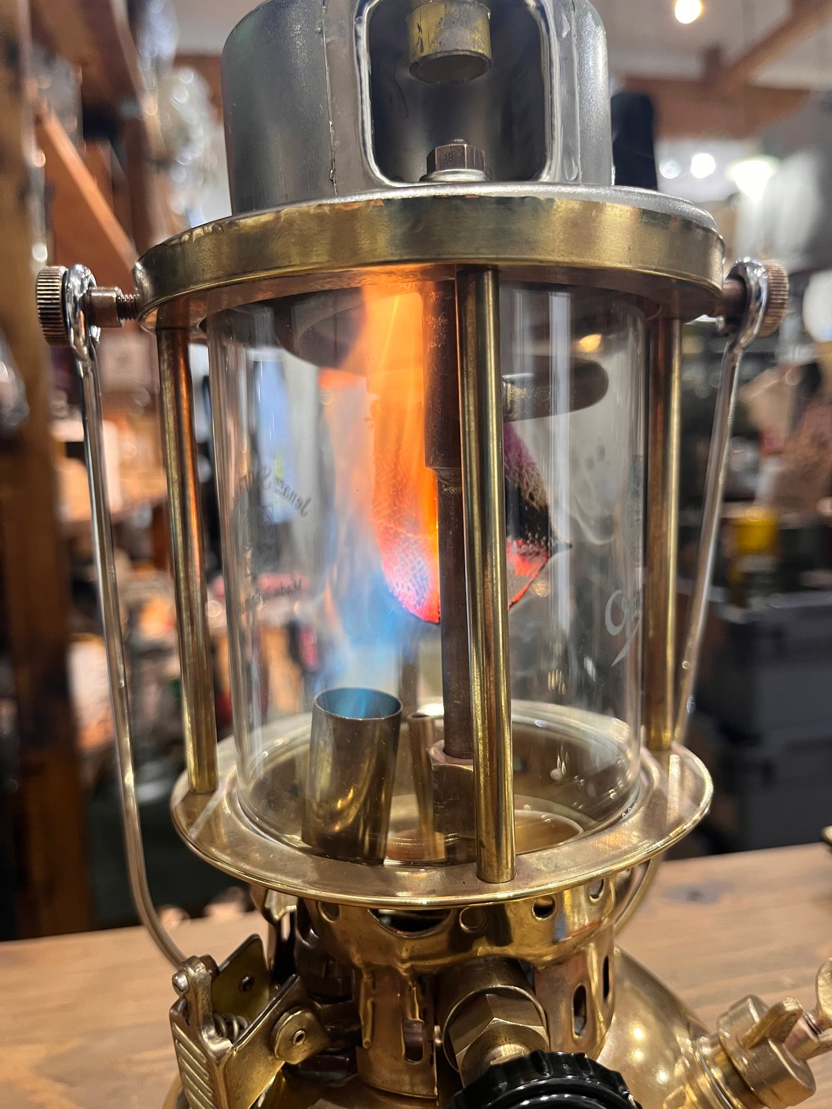 OPTIMUS 1200m 真鍮製 ケロシン