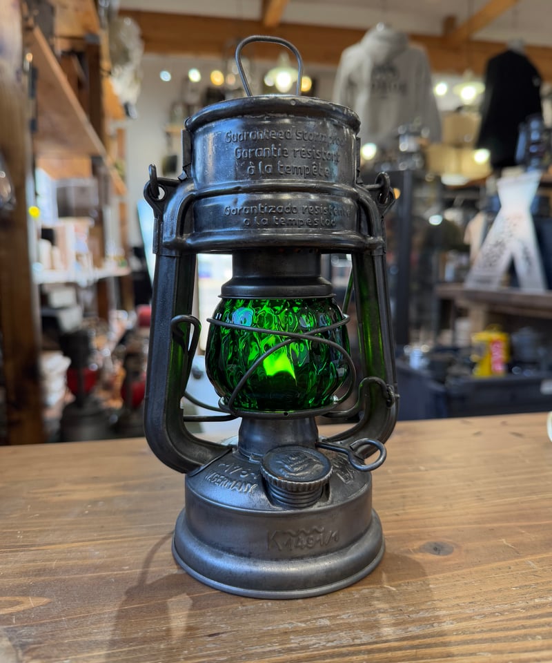 Crack Glass green Feuerhand クラックグラス Crack Glass green Feuerhand クラックグラス Crack Glass green