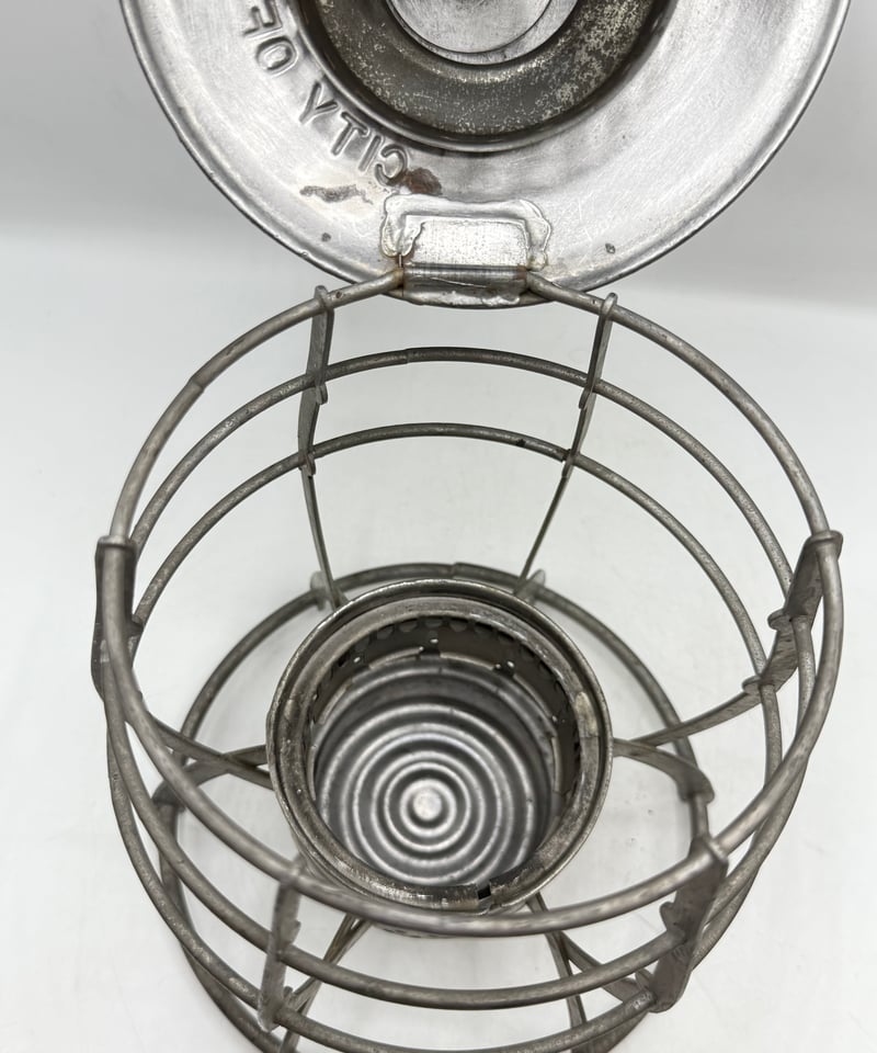 001 レイルロードランタン DIETZ No.39 STEEL CLAD クリアグローブ