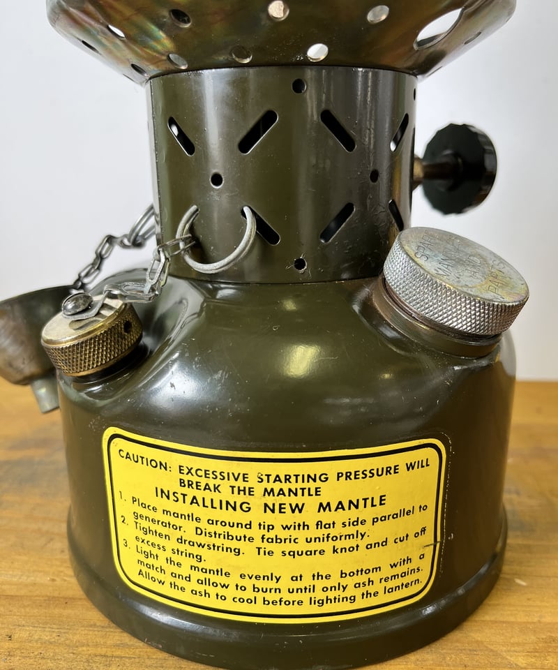 極美品‼️COLEMAN 252A ミリタリーGIランタン 1966 極美品‼️COLEMAN 252A ミリタリーGIランタン 1966