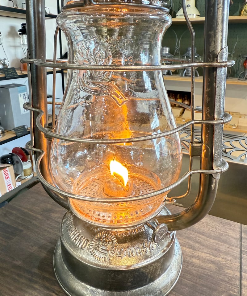 001 レアアイテム❗️FEUERHAND Nr.323 洋梨型クリアガラス 大型オイル