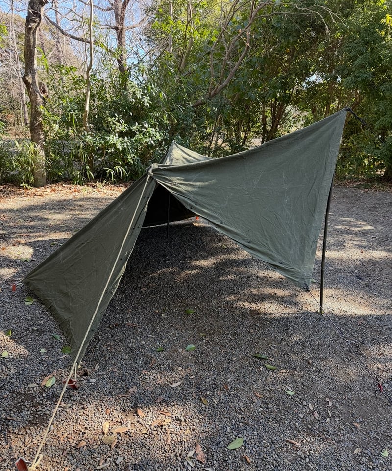 軍幕❗️アメリカ軍 Shelter Half パップテント2枚セット