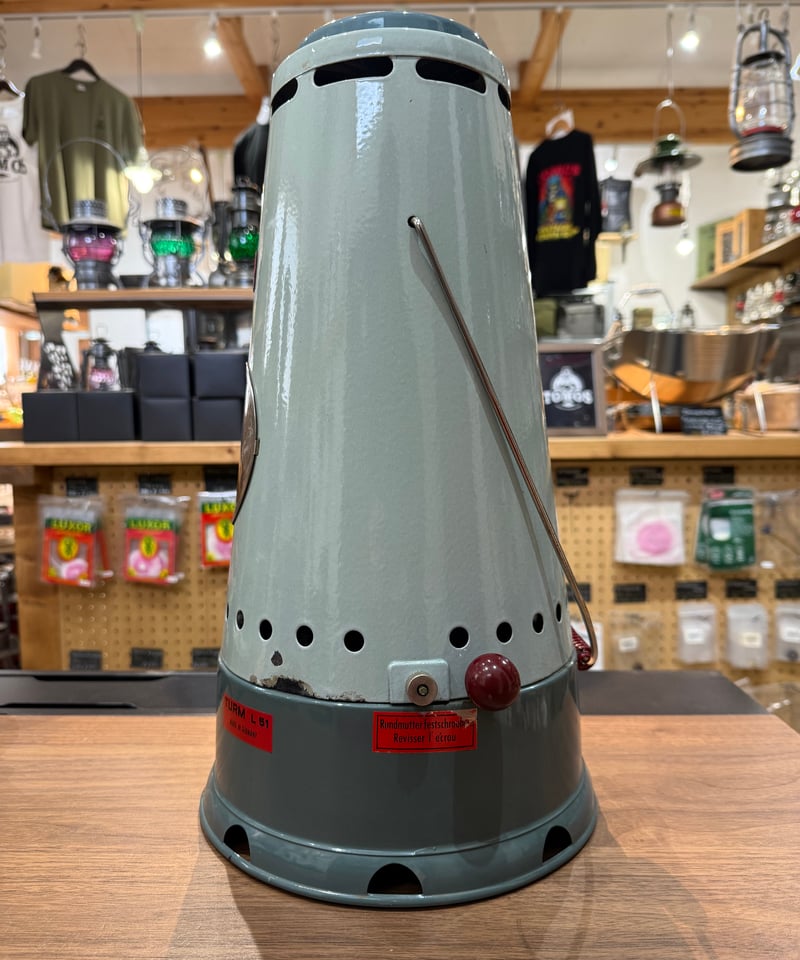 001 スイス軍用ミリタリー石油ストーブ TURM社『L51』ドイツ製
