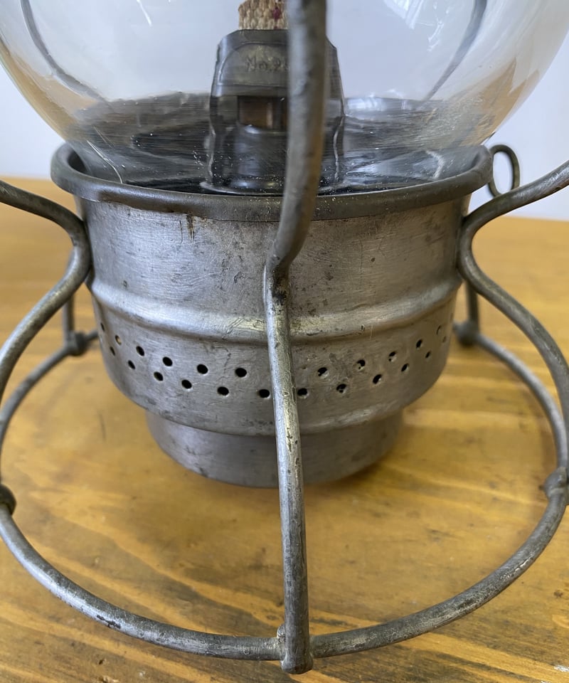 美品　ADLAKE KERO レイルロードランタン レイルロードランタン ADLAKE KERO Deap Blue