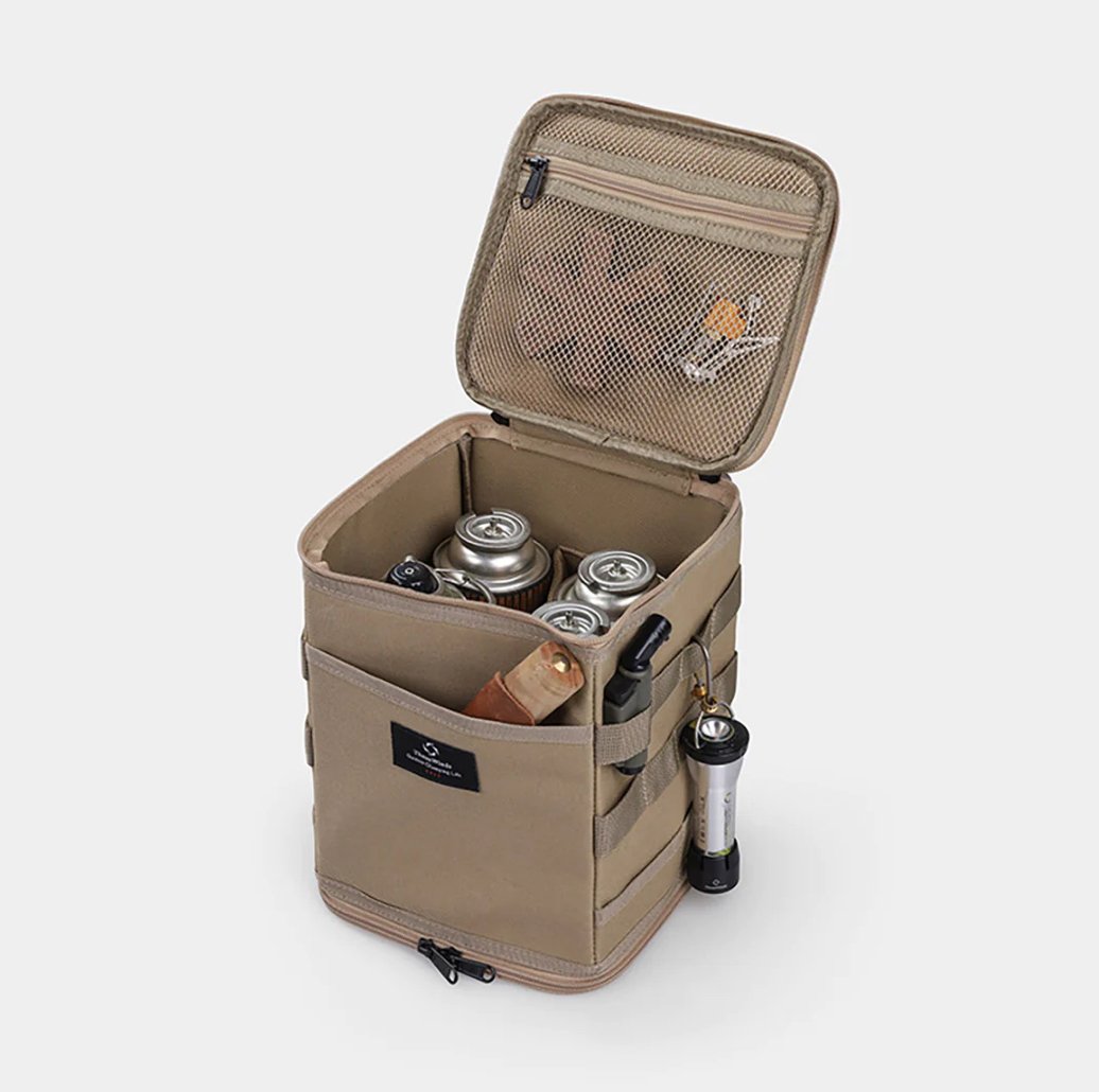 ★美品★ThousWinds ファイヤーダンスストーブ（収納ケース・手袋付き） ThousWinds キャンプ ランタンケース タクティカル収納バッグ縦