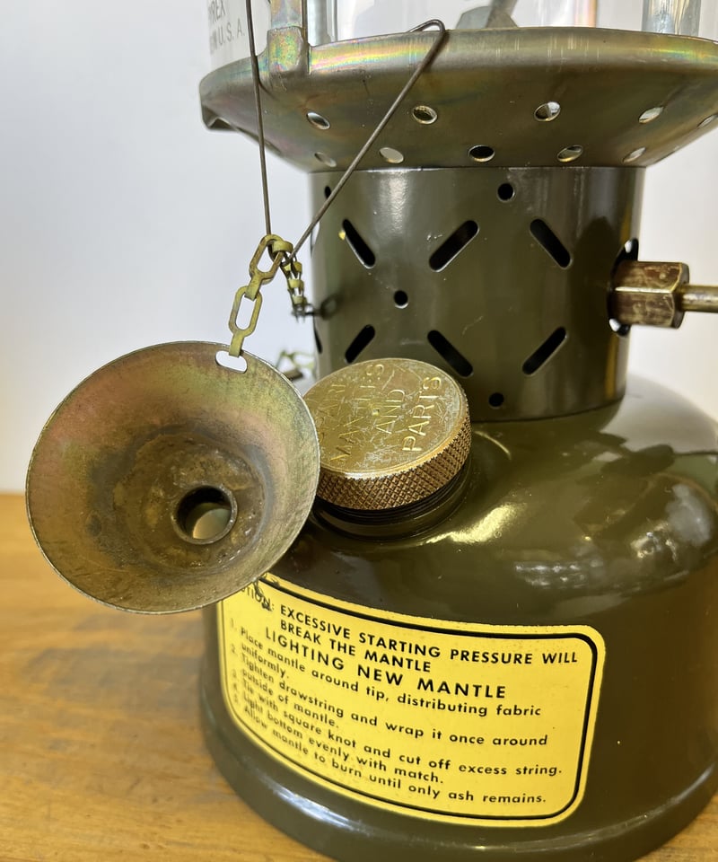 Coleman コールマン252A　アメリカ軍 GIランタン 1975年製造 GIランタンと言えばこれ！Coleman(コールマン)製の252A後期型 デッド